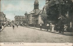 Second Avenue Williamson, WV Postcard Postcard Postcard