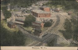 View of Matewan West Virginia Postcard Postcard Postcard