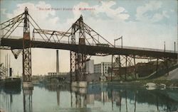 Holton Street Viaduct Milwaukee, WI Postcard Postcard Postcard