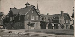 Garage and Livery, Hershey Chocolate Company Postcard