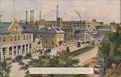 Hershey Chocolate Corporation, The Chocolate and Cocoa Town Pennsylvania Postcard Postcard Postcard