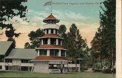 Bushkill Park Pagoda Easton, PA Postcard Postcard Postcard