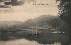 Scenic View Delaware Water Gap, PA Postcard Postcard Postcard