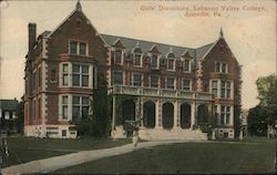 Girls' Dormitory, Lebanon Valley College Annville, PA Postcard Postcard Postcard