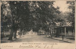 East Main Street Annville, PA Postcard Postcard Postcard