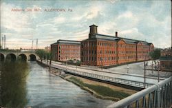 Adelaide Silk Mills Postcard