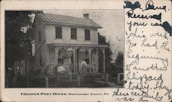 Trooper Post Office Pennsylvania Postcard Postcard Postcard