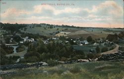 Scenic View Seelyville, PA Postcard Postcard Postcard