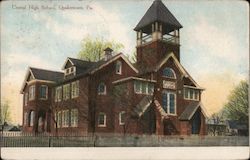 Central High School Postcard