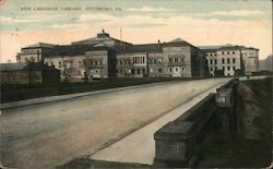 New Carnegie Library Pittsburgh, PA Postcard Postcard Postcard