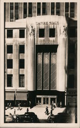 Front Entrance of Empire State Building Postcard