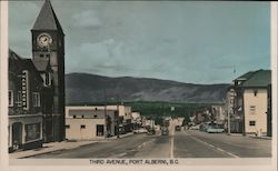 Third Avenue Port Alberni, BC Canada British Columbia Postcard Postcard Postcard