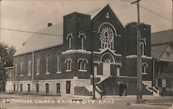 St. Thomas Church Kansas City, KS Postcard Postcard Postcard