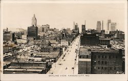 Skyline View Postcard