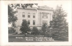 Deuel County Court House Clear Lake, SD Postcard Postcard Postcard