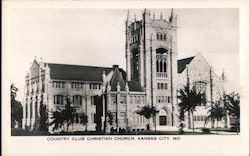 Country Club Christian Church Postcard