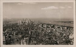 South View from the Empire State Building Postcard