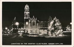 Christmas on the Country Club Plaza Kansas City, MO Postcard Postcard Postcard