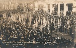 American Legion Parade, 1921 Postcard