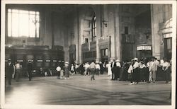 Lobby, Union Station, Rare View Kansas City, MO Postcard Postcard Postcard