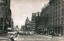 Avenida Juarez Postcard