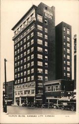 Huron Bldg. Kansas City, KS Postcard Postcard Postcard