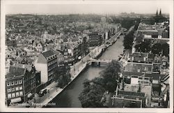 Prinsengracht Canal Amsterdam, Netherlands Postcard Postcard Postcard