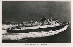 British Railways S.S. "Brighton" Postcard