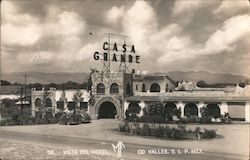 Casa Grande Vista Del Hotel Postcard