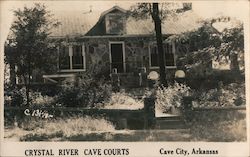 Crystal River Cave Courts Postcard