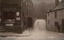 View of Street in Millgate Postcard