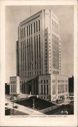 Jackson County Courthouse Postcard