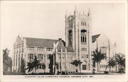 Country Club Christian Church Postcard