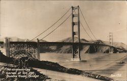 Golden Gate Bridge San Francisco, CA Postcard Postcard Postcard