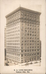 R.A. Long Building Postcard