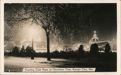 Country Club Plaza at Christmas Time Kansas City, MO Postcard Postcard Postcard