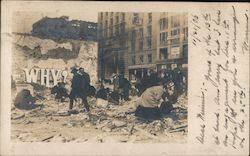 Rare View: 1906 Earthquake San Francisco, CA Postcard Postcard Postcard