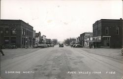 Looking North Rock Valley, IA Postcard Postcard Postcard