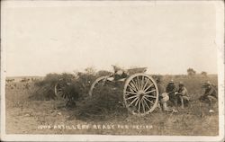 Iowa Artillery - Ready for Action Postcard