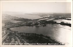 Looking south from Washington Monument Postcard