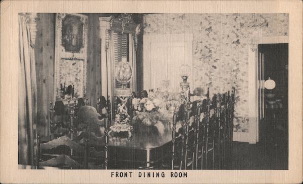 Front Dining Room At The Kopper Kettle Morristown IN Postcard   Card00675 Fr 