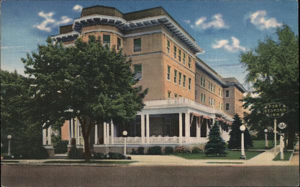 Fort Bedford Inn Pennsylvania Postcard