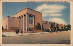 Agricultural Building, Texas Centennial Exposition Dallas, TX Postcard Postcard Postcard