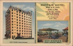 Mayfair Hotel Dallas, TX Postcard Postcard Postcard