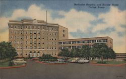 Methodist Hospital and Nurses' Home Postcard