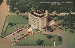 Methodist Hospital of Dallas Texas Postcard Postcard Postcard