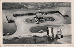 Sedalia Motel, U.S. Highway 50 West Missouri Postcard Postcard Postcard