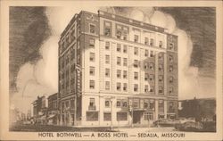 Hotel Bothwell, A Boss Hotel Sedalia, MO Postcard Postcard Postcard