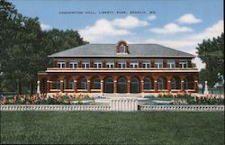 Convention Hall, Liberty Park Sedalia, MO Postcard Postcard Postcard