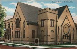 Masonic Temple Sedalia, MO Postcard Postcard Postcard